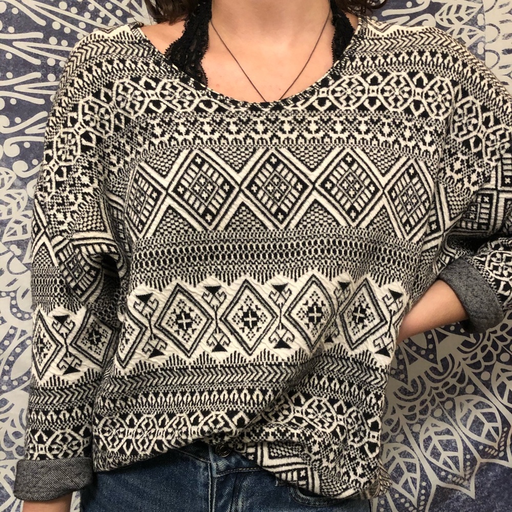Vintage v-neck sweater